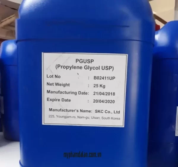 Bán hoạt chất propylene glycol – Bán nguyên liệu mỹ phẩm giá sỉ TPHCM