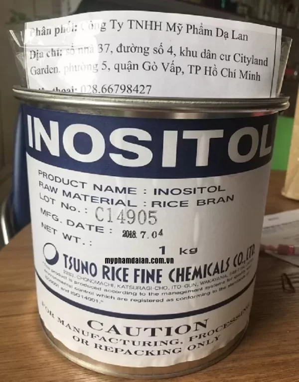 Bán Inositol nguyên liệu mỹ phẩm – Cung cấp nguyên liệu mỹ phẩm TPHCM