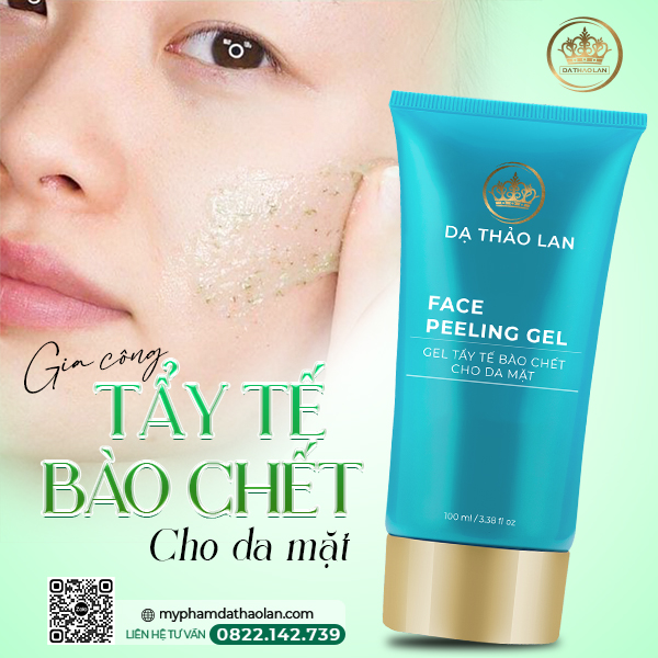 Gia công gel tẩy tế bào chết cho mặt – Gia công gel tẩy tế bào chết cho face