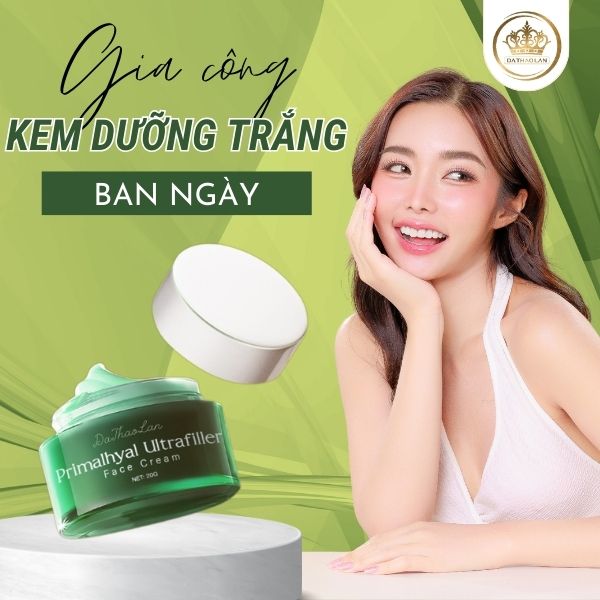 Gia công kem trắng da ban ngày - Gia công kem ủ trắng, kem dưỡng trắng da ban ngày