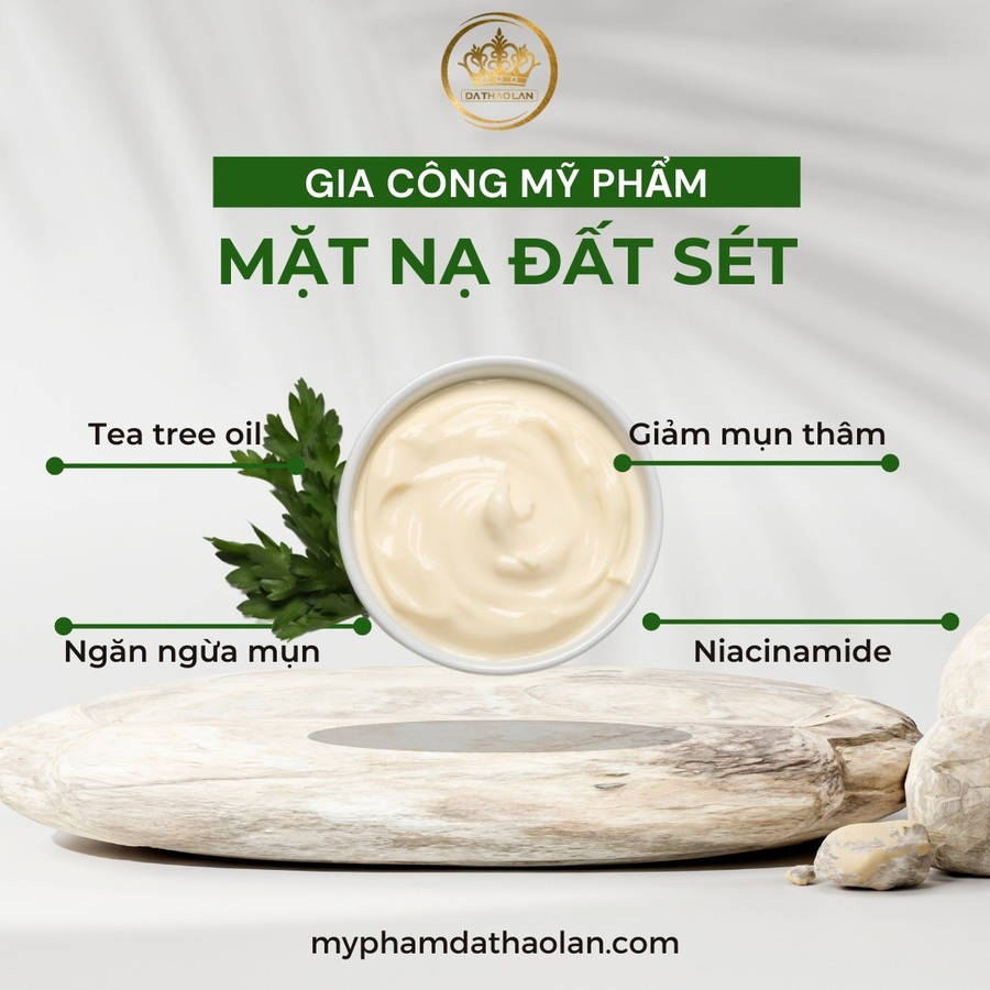 Gia công mặt nạ đất sét