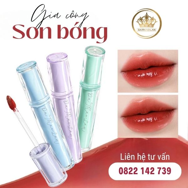 Gia công son bóng TRENDY-  Bí quyết đôi môi căng mọng