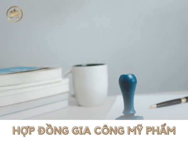 Ký kết hợp đồng gia công mỹ phẩm