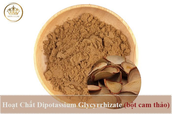 Hoạt Chất Dipotassium Glycyrrhizate (bột cam thảo)- Nguyên liệu gia công mỹ phẩm