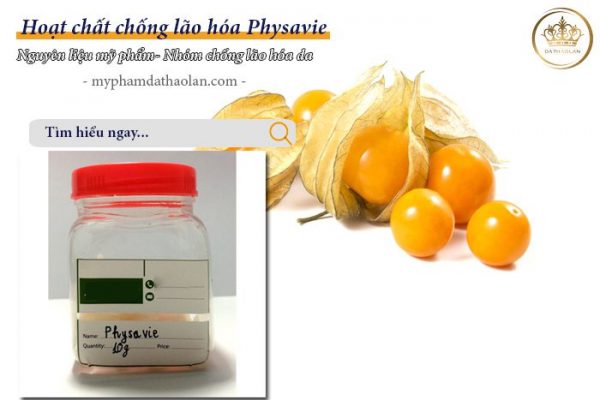 Hoạt chất Physavie: Nguyên liệu gia công mỹ phẩm với HIỆU QUẢ chăm sóc da, tóc TUYỆT VỜI