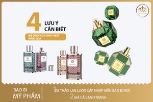 [4 LƯU Ý phải biết] khi lựa chọn chai chiết nước hoa: Gói gia công nước hoa DẠ THẢO LAN