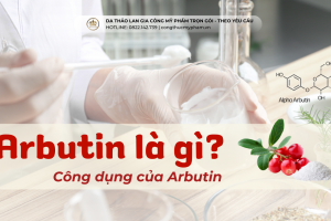 Hoạt chất Arbutin là gì? Công dụng và ứng dụng của nó trong gia công mỹ phẩm
