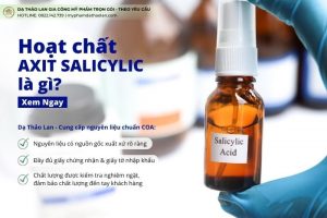 Hoạt chất Axit Salicylic là gì? Công dụng trong sản xuất gia công mỹ phẩm