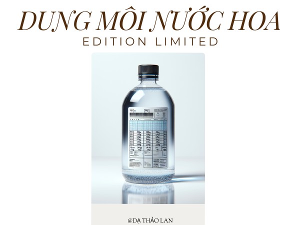 Dung môi làm nước hoa chai 700ml