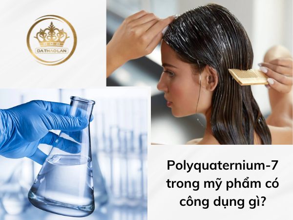 Nguyên liệu làm mềm, dưỡng ẩm Polyquaternium-7