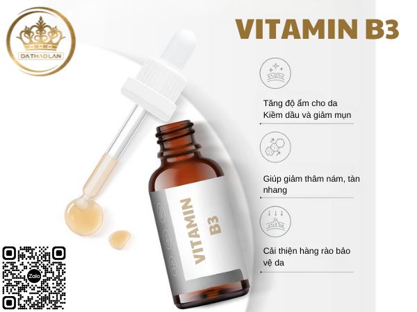 Nguyên liệu trắng da Vitamin B3