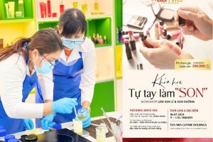 Workshop tự tay làm ra thỏi son mang cá tính riêng cùng nhà Dạ Thảo Lan