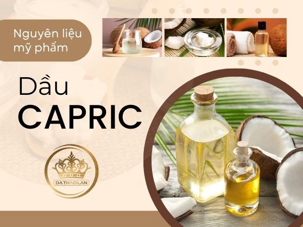 Nguyên liệu mỹ phẩm dầu Capric