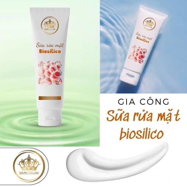 Gia công sữa rửa mặt biosilico: Tận dụng sức mạnh của silica từ vỏ trấu