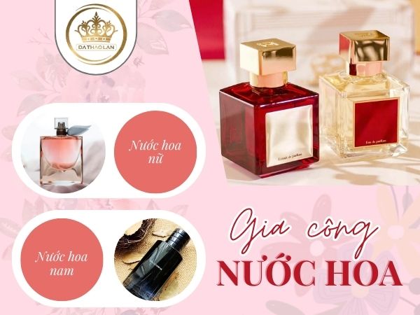 Nhận gia công nước hoa thương hiệu riêng, công thức lưu hương cực lâu