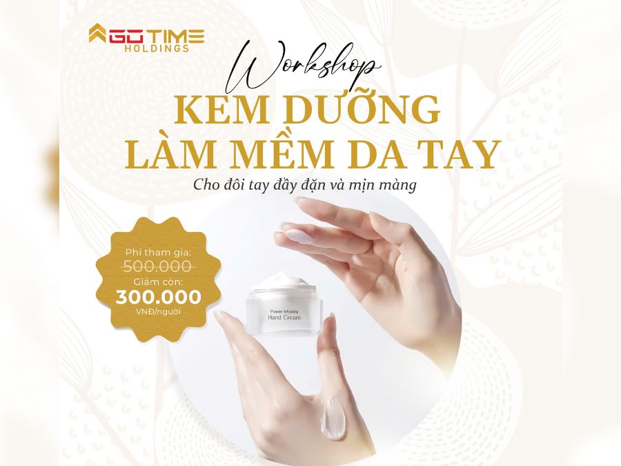 Khóa học làm kem dưỡng mềm da tay cùng Dạ Thảo Lan - 17-8