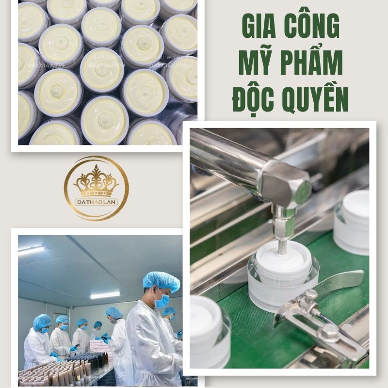 Gia công mỹ phẩm độc quyền 