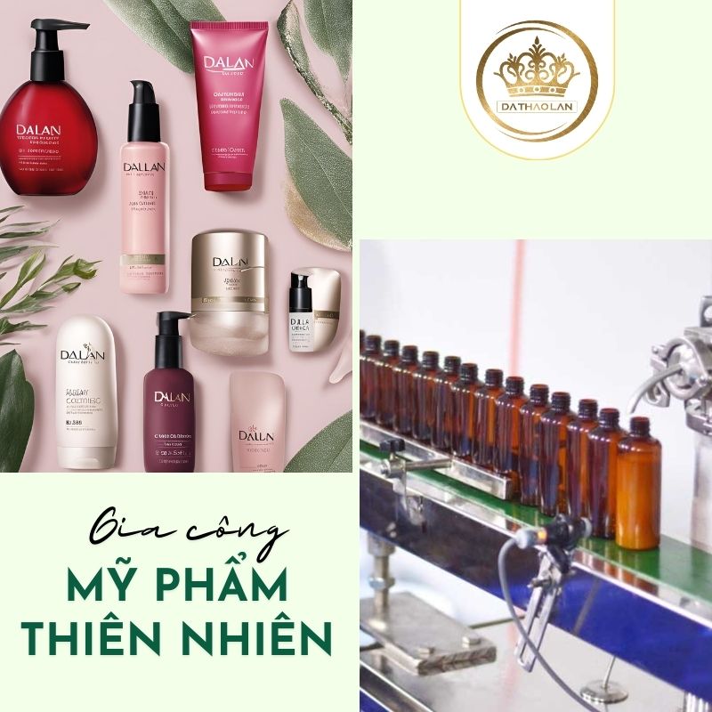 Gia công mỹ phẩm thiên nhiên