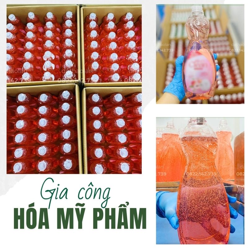 Nhà máy gia công hóa mỹ phẩm