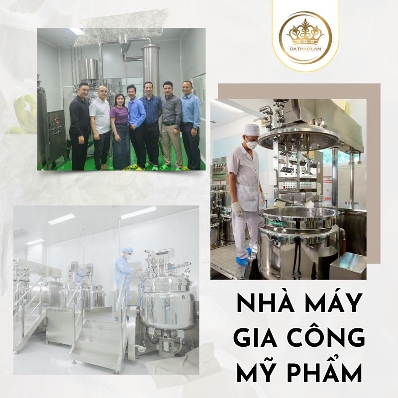 Nhà máy gia công mỹ phẩm 