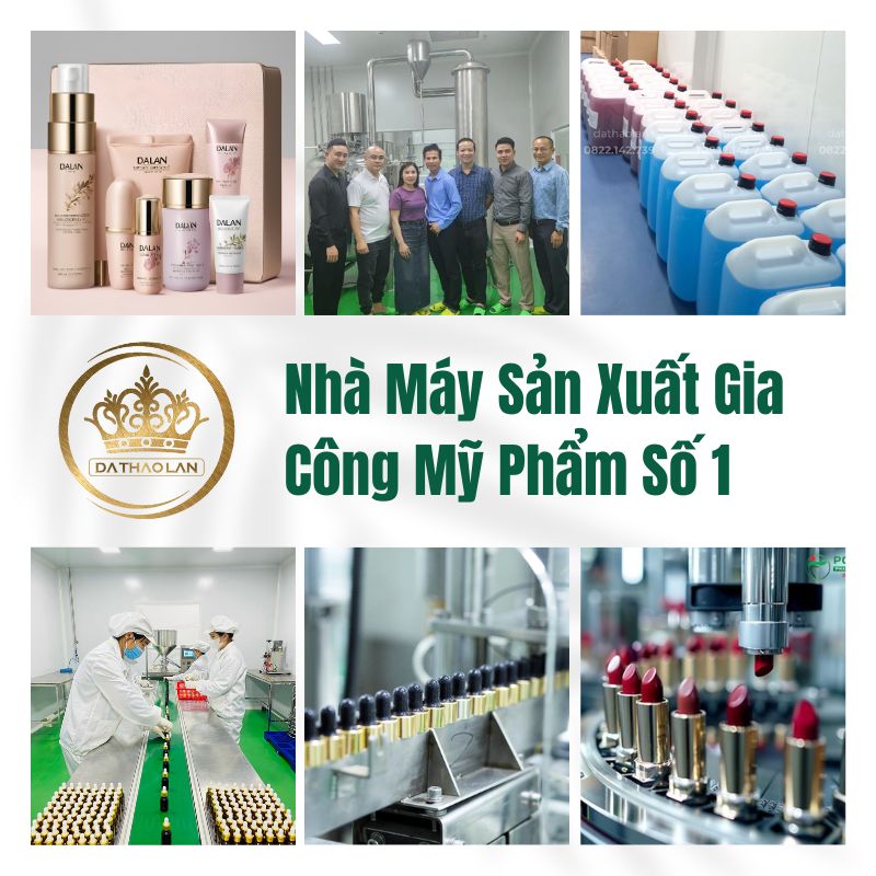 Nhà Máy Sản Xuất Gia Công Mỹ Phẩm Đạt Chuẩn “Quốc Tế”