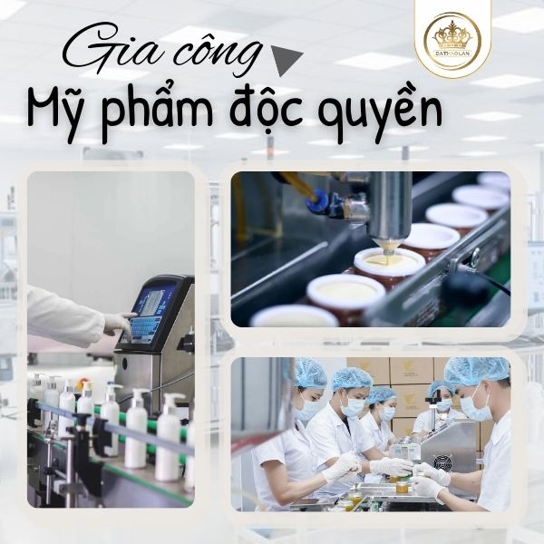 Xu hướng gia công mỹ phẩm độc quyền